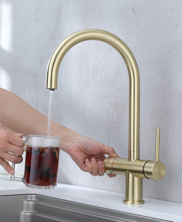 OSAKA 3in1 Boiling Water Tap Stainless Steel - Image 10