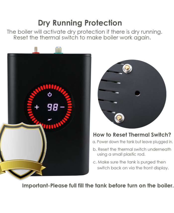 2.5L 1500W Boiling Water Tank - Image 3