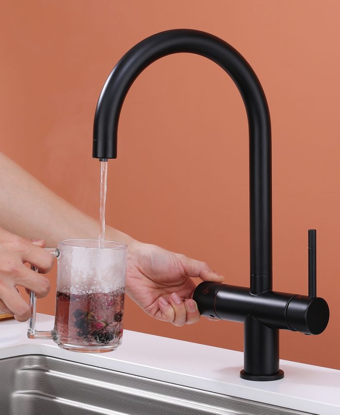 OSAKA 3in1 Boiling Water Tap Stainless Steel - Image 2