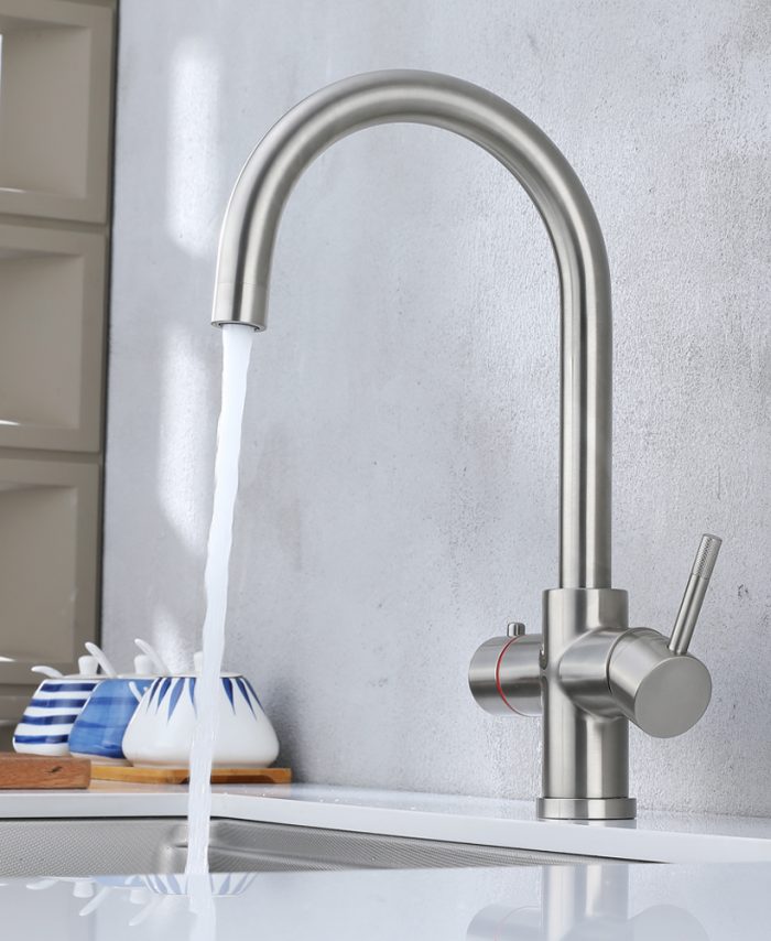 KYOTO 4 IN 1 Boiling Water Tap | 2.4L Rapid Boiler System | C-Shape Design - Image 4
