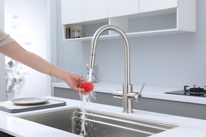 LED 6 in 1 Boiling Water Tap Chilled Sparkling Water Tap Knob Control Pure Water Faucet for Kitchen Sink - Image 6