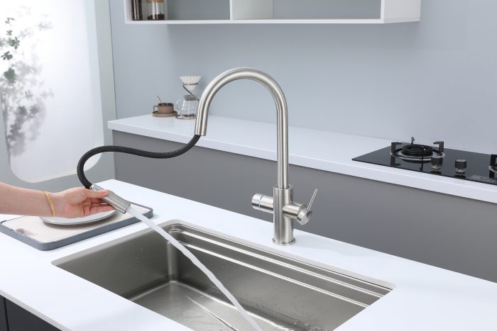 LED 6 in 1 Boiling Water Tap Chilled Sparkling Water Tap Knob Control Pure Water Faucet for Kitchen Sink - Image 8