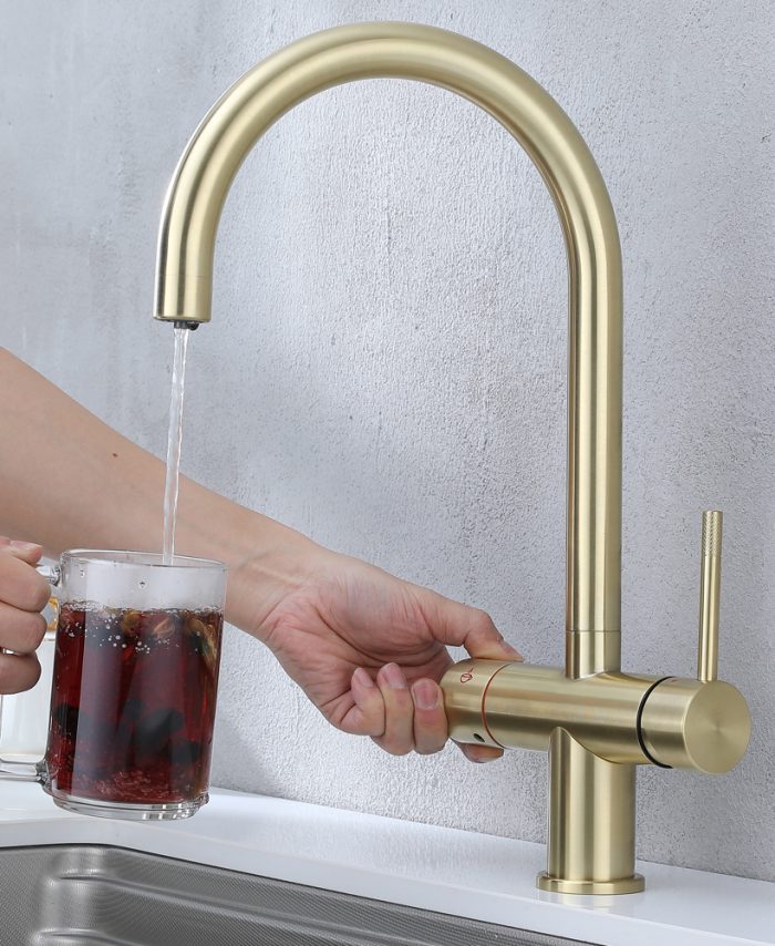 OSAKA 3in1 Boiling Water Tap Stainless Steel （Tap Only) - Image 2