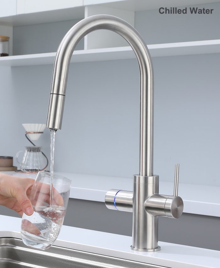 TOKYO 6-IN-1 Boiling Water Tap Sparkling Chilled Water Stainless Steel - Image 7