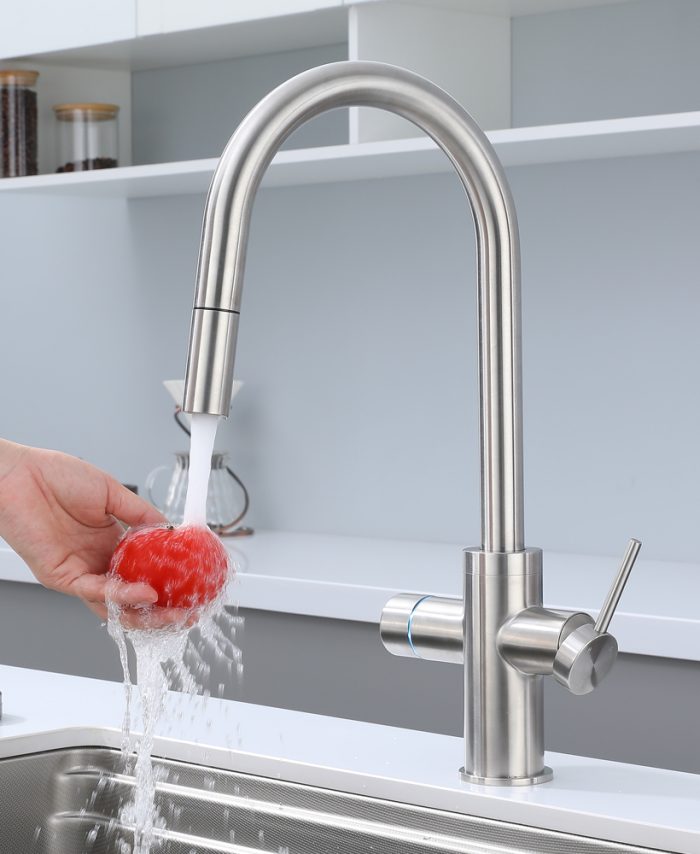 TOKYO 6-IN-1 Boiling Water Tap Sparkling Chilled Water Stainless Steel - Image 11
